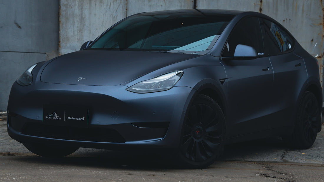 Tesla Model Y front end