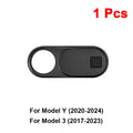 For Tesla Model Y Juniper 2025 Model 3 Car Camera Cover Webcam Slide Blocker 1/3/5 Pcs Compatible with Tablet PC Laptop Ipad