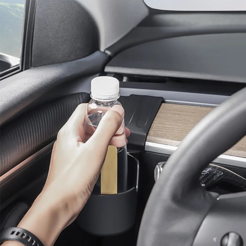 Tesla Model 3/Y Cup Holder - Black Single Unit