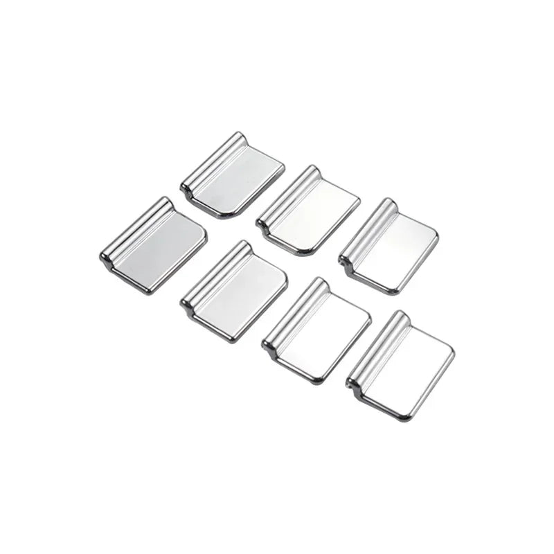 Tesla Model 3 and Y chrome window switch button trim 7-piece set