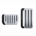 Tesla Model 3 and Model Y brushed-aluminum pedal cover pair
