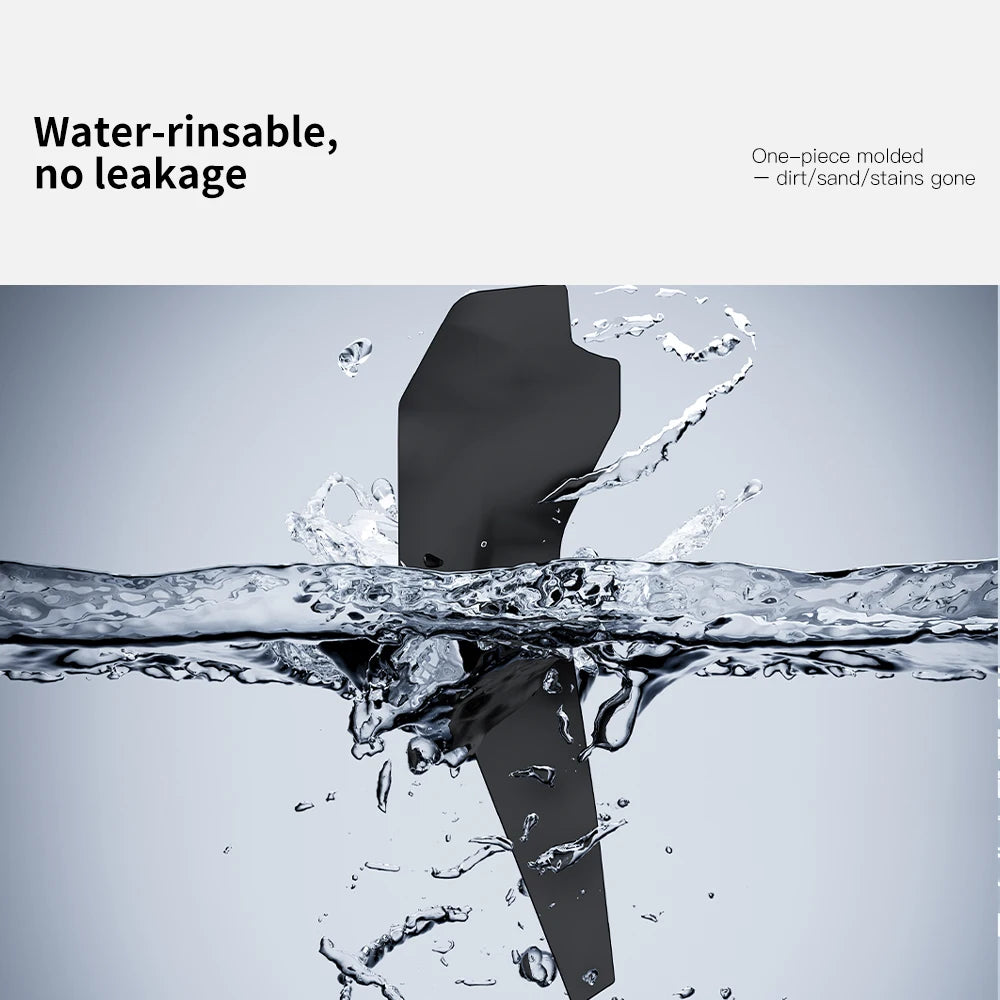 Water-rinsable one-piece TPE console side anti-kick pad