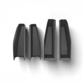 Tesla Cybertruck door handle storage box set of four black ABS trays