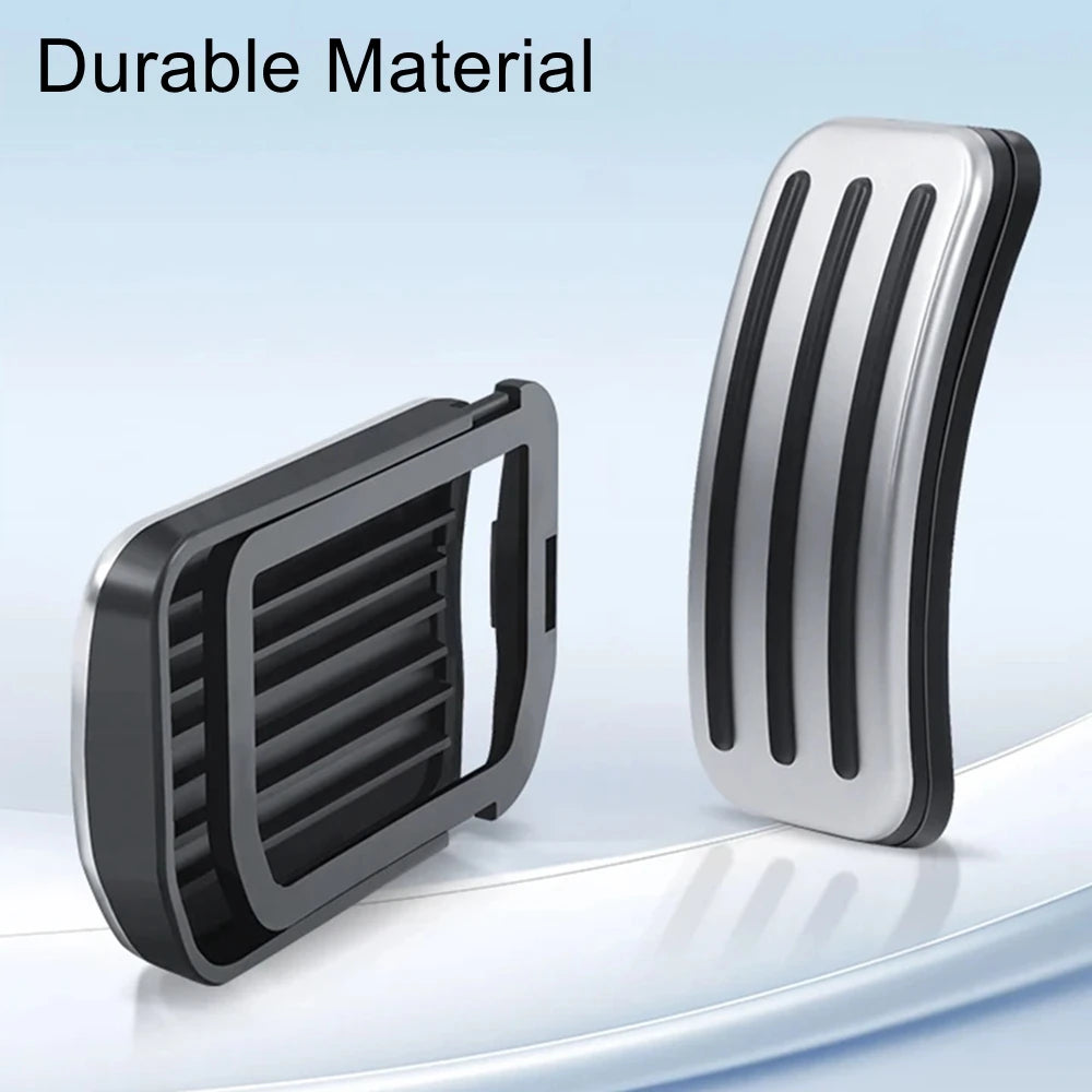 Tesla aluminum performance accelerator and brake pedal covers