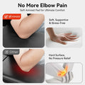 Soft Tesla armrest pad cushioning an elbow for comfort on long drives