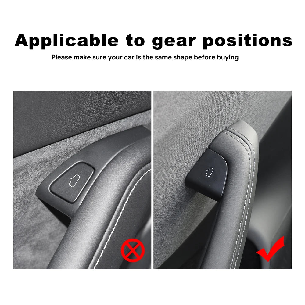 Tesla gear position switch shape compatibility guide for suede trim