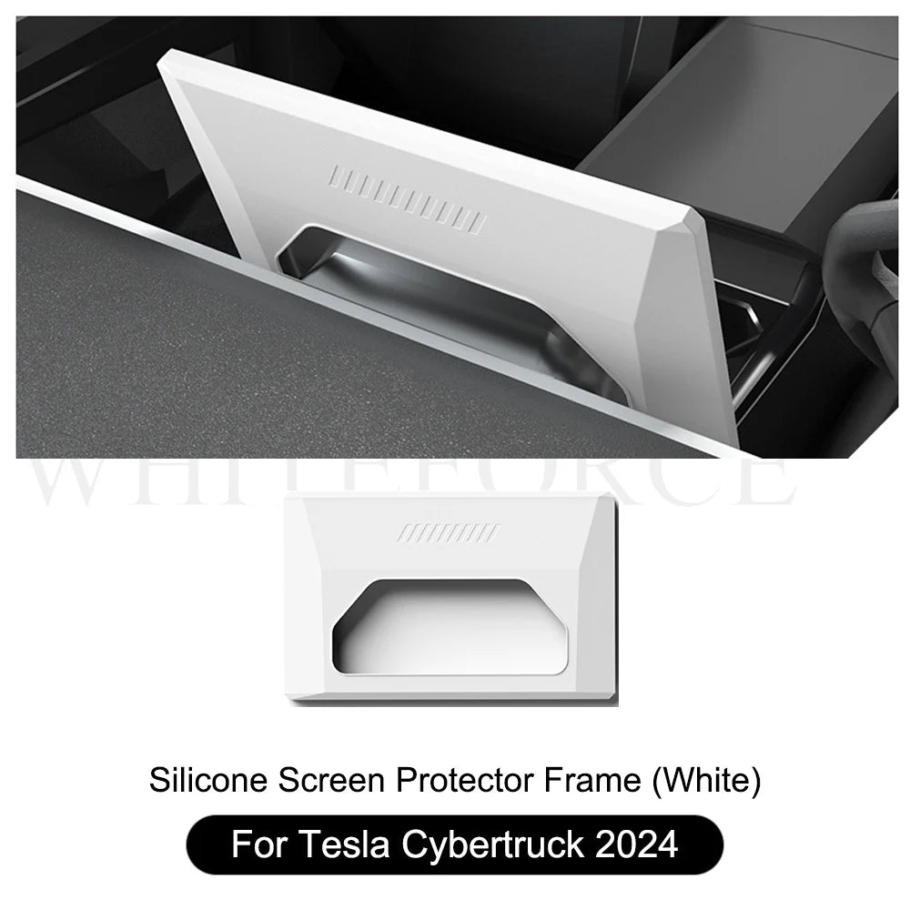 Elevate Your Tesla Cybertruck 2025 Experience with the Ultimate Under-Screen Storage Box Organizer