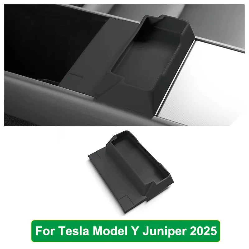 Elevate Your Tesla Experience with the 2025-2026 Center Console Armrest Storage Box and Glasses Holder Tray for Model 3 & Y