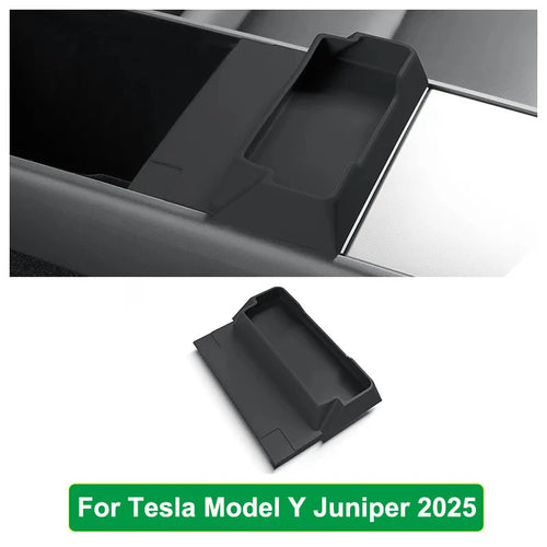 Elevate Your Tesla Experience with the 2025-2026 Center Console Armrest Storage Box and Glasses Holder Tray for Model 3 & Y