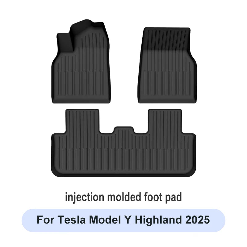 Tesla Model Y Juniper TPE front footwell floor mat