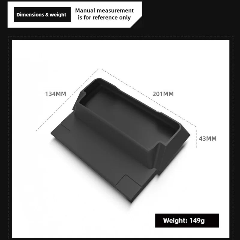 Elevate Your Tesla Experience with the 2025-2026 Center Console Armrest Storage Box and Glasses Holder Tray for Model 3 & Y