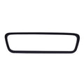 Black silicone rearview mirror frame protector product shot