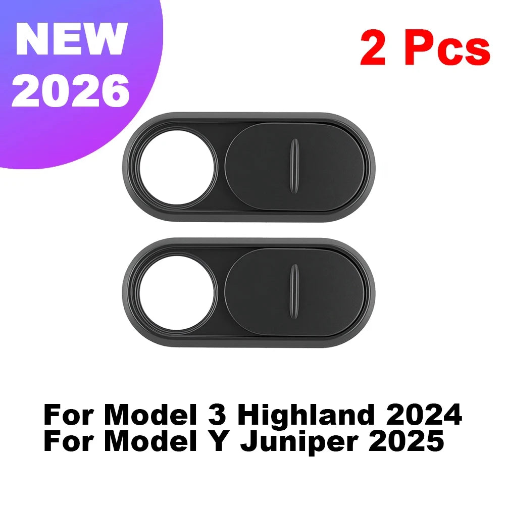 For Tesla Model Y Juniper 2025 Model 3 Car Camera Cover Webcam Slide Blocker 1/3/5 Pcs Compatible with Tablet PC Laptop Ipad